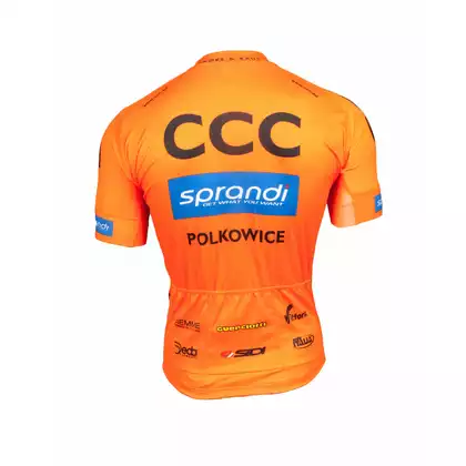 BIEMME CCC SPRANDI POLKOWICE Racing Team 2017 PRO męska koszulka rowerowa