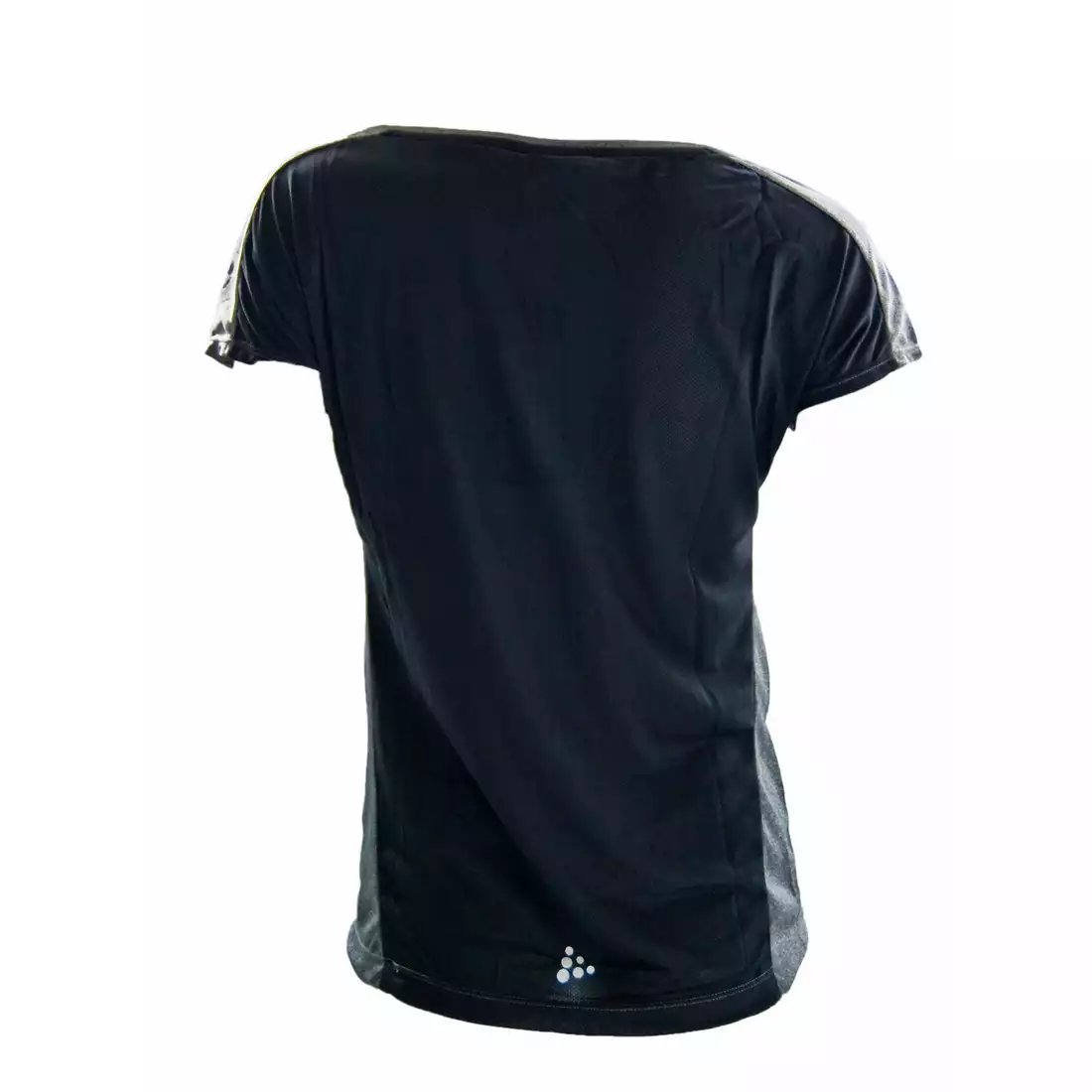 CRAFT RADIATE damska koszulka sportowa, czarno-szara, 1905382-975000