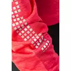 CRAFT REFLECTIVE ZIP 1905499-452000 damska koszulka biegowa z długim rękawem różowa