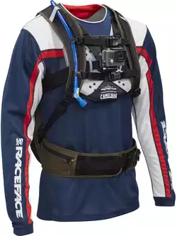 Camelbak SS18 ochraniacz na klatke piersiową z uchwytem na kamere sportową STERNUM PROTECTOR Black 1557001000