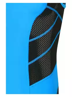 DEKO TRST-203 męski strój triathlonowy, kolor czarno-niebieski