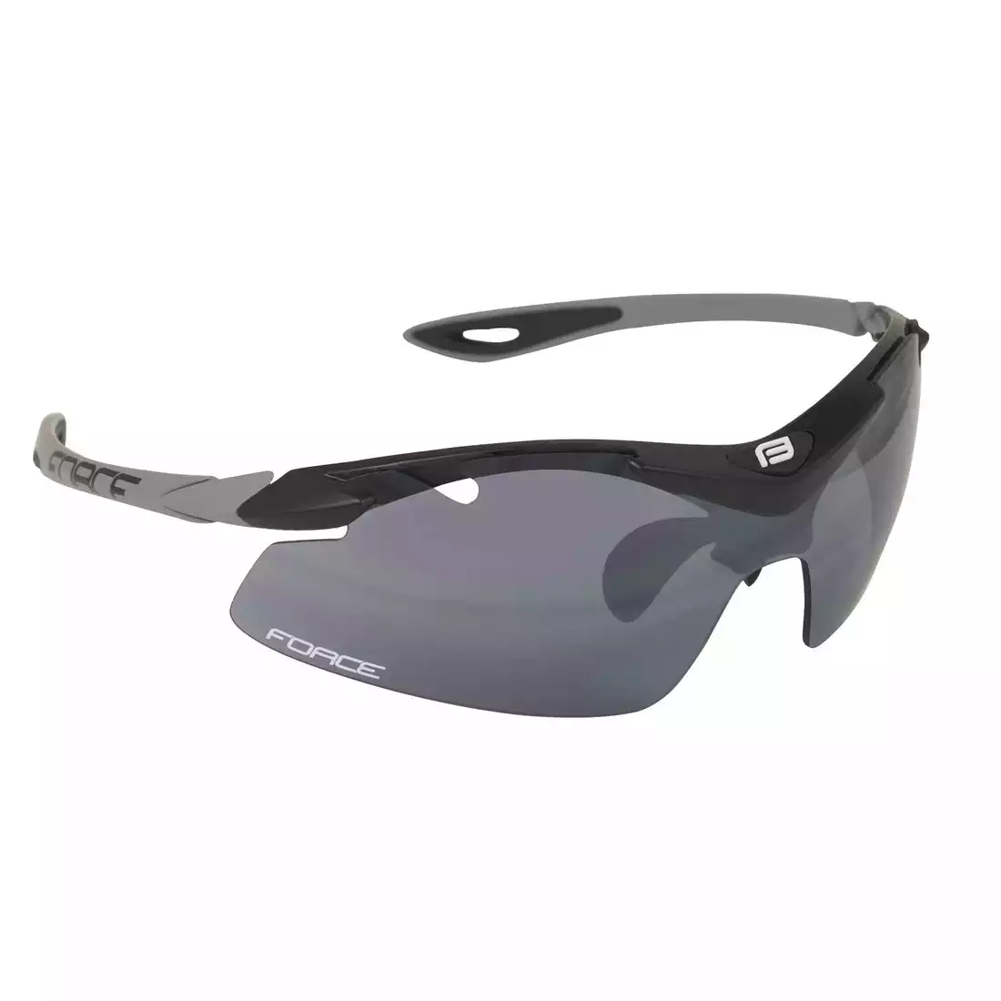 FORCE DUKE okulary z wymiennymi szkłami czarne 91024