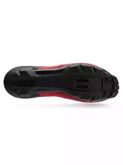 GIRO CYLINDER - męskie buty rowerowe MTB czarno-czerwone
