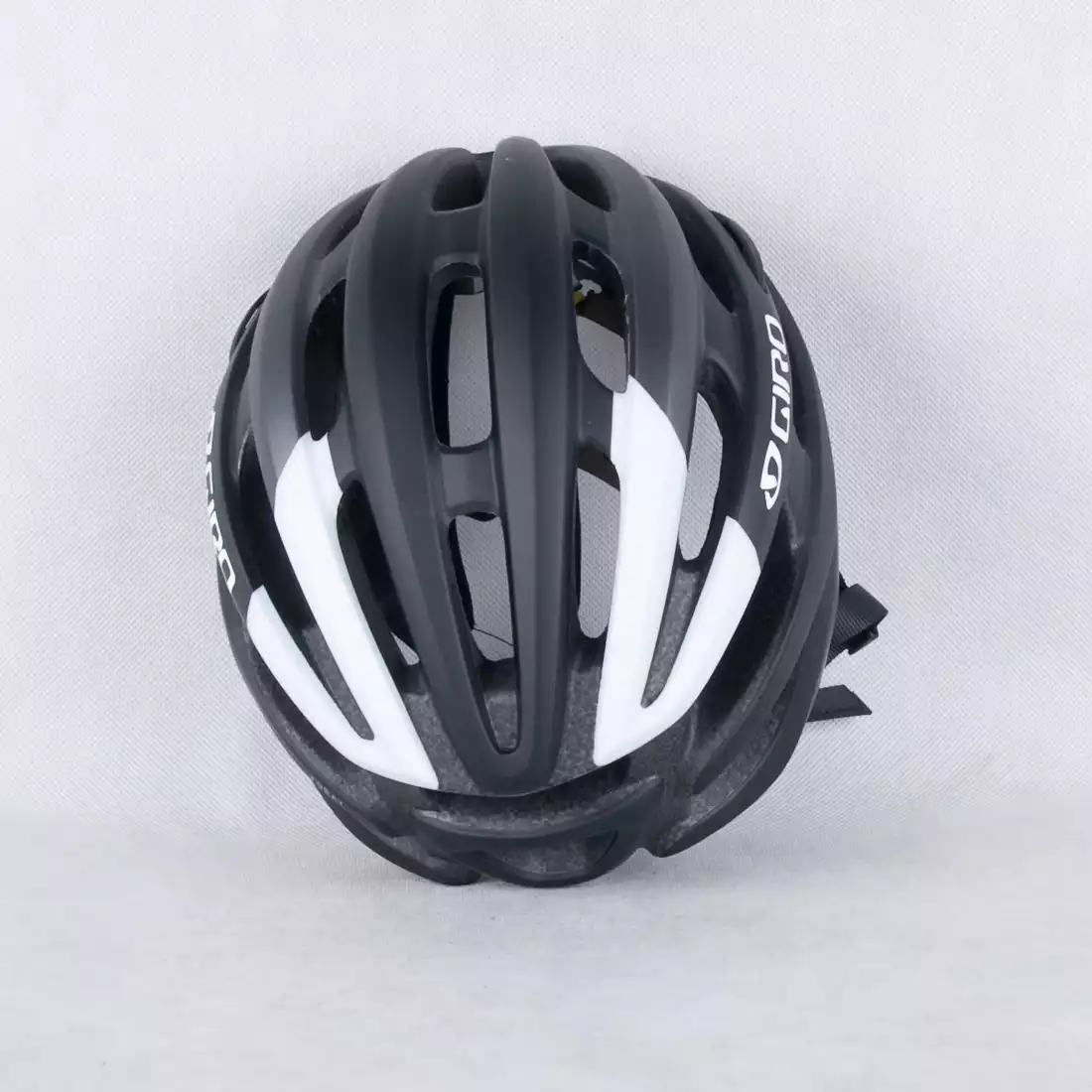 GIRO FORAY MIPS - kask rowerowy czarno-biały mat