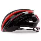 GIRO FORAY - kask rowerowy czarno-czerwony