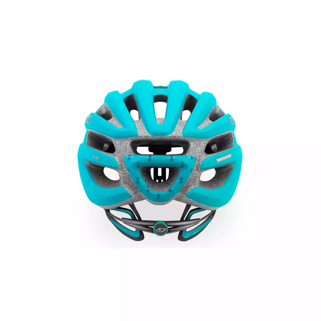 GIRO SAGA - damski kask rowerowy niebieski