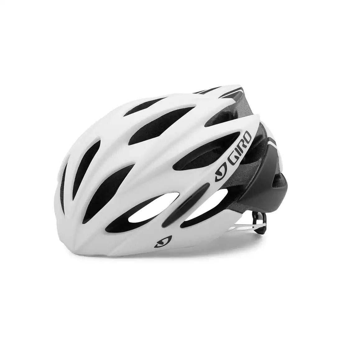 GIRO SAVANT - kask rowerowy biało-czarny mat