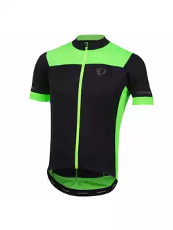 PEARL IZUMI ESCAPE męska koszulka rowerowa, czarny-fluor zielony, 11121824-4TG