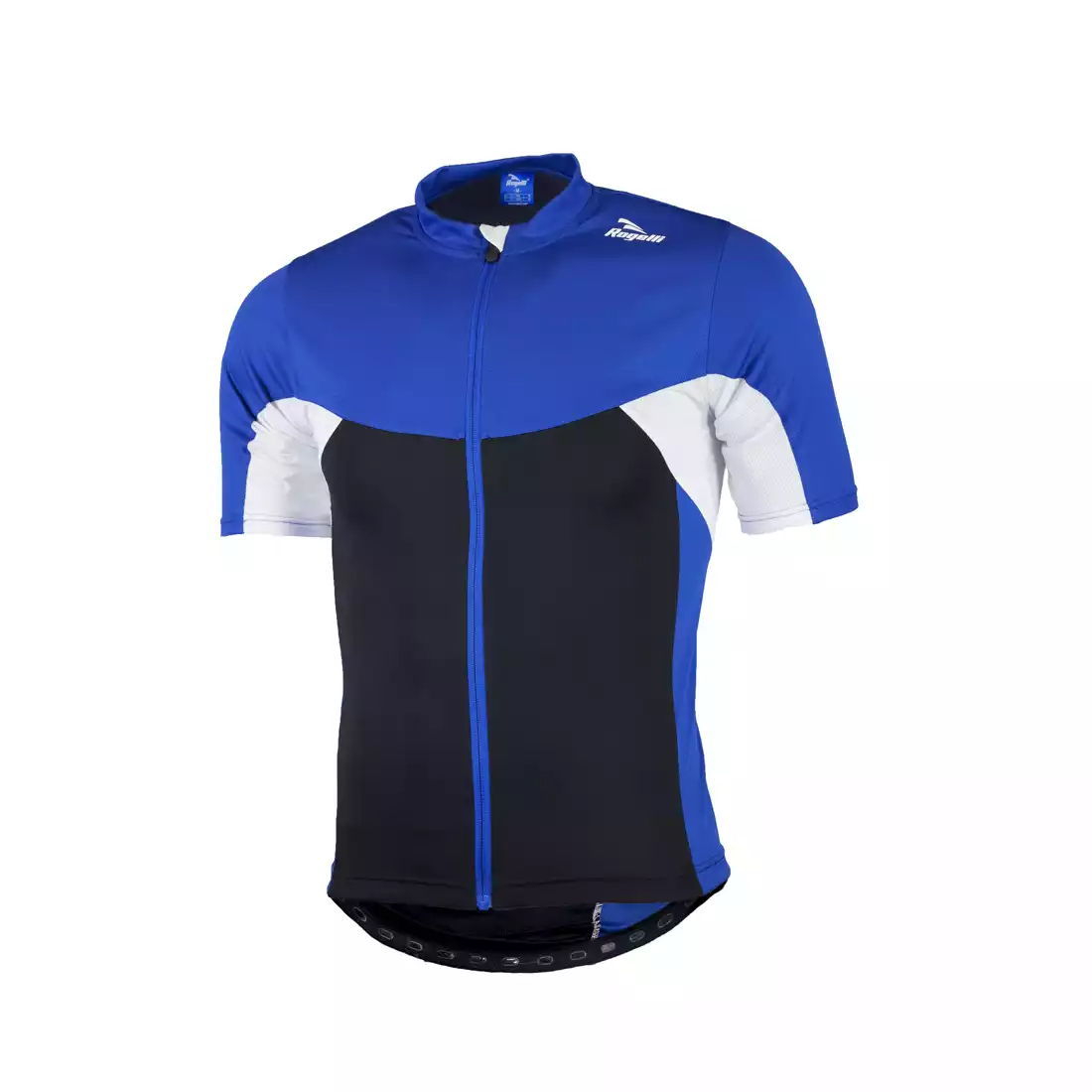 ROGELLI BIKE RECCO 2.0 męska koszulka rowerowa, 001.138 - czarno-niebiesko-biała