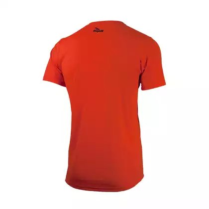 ROGELLI RUN BASIC - męska koszulka do biegania, 800.254 - pomaranczowy fluor