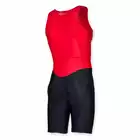 ROGELLI TRI FLORIDA męski strój triathlonowy, czerwony