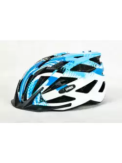 UVEX AIR WING kask rowerowy 41442615 niebiesko- biały