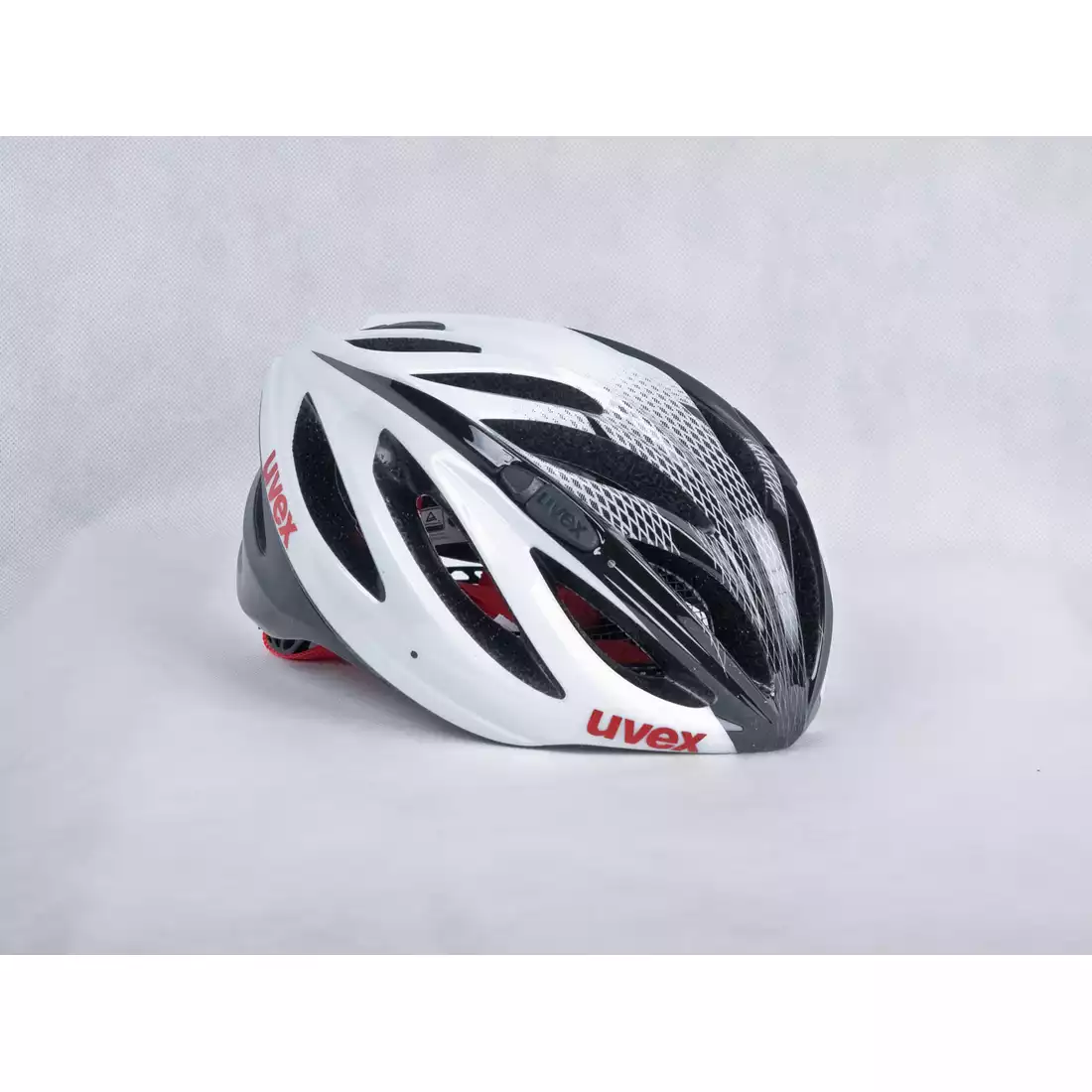 UVEX BOSS RACE kask rowerowy 41022908 biało-czarny