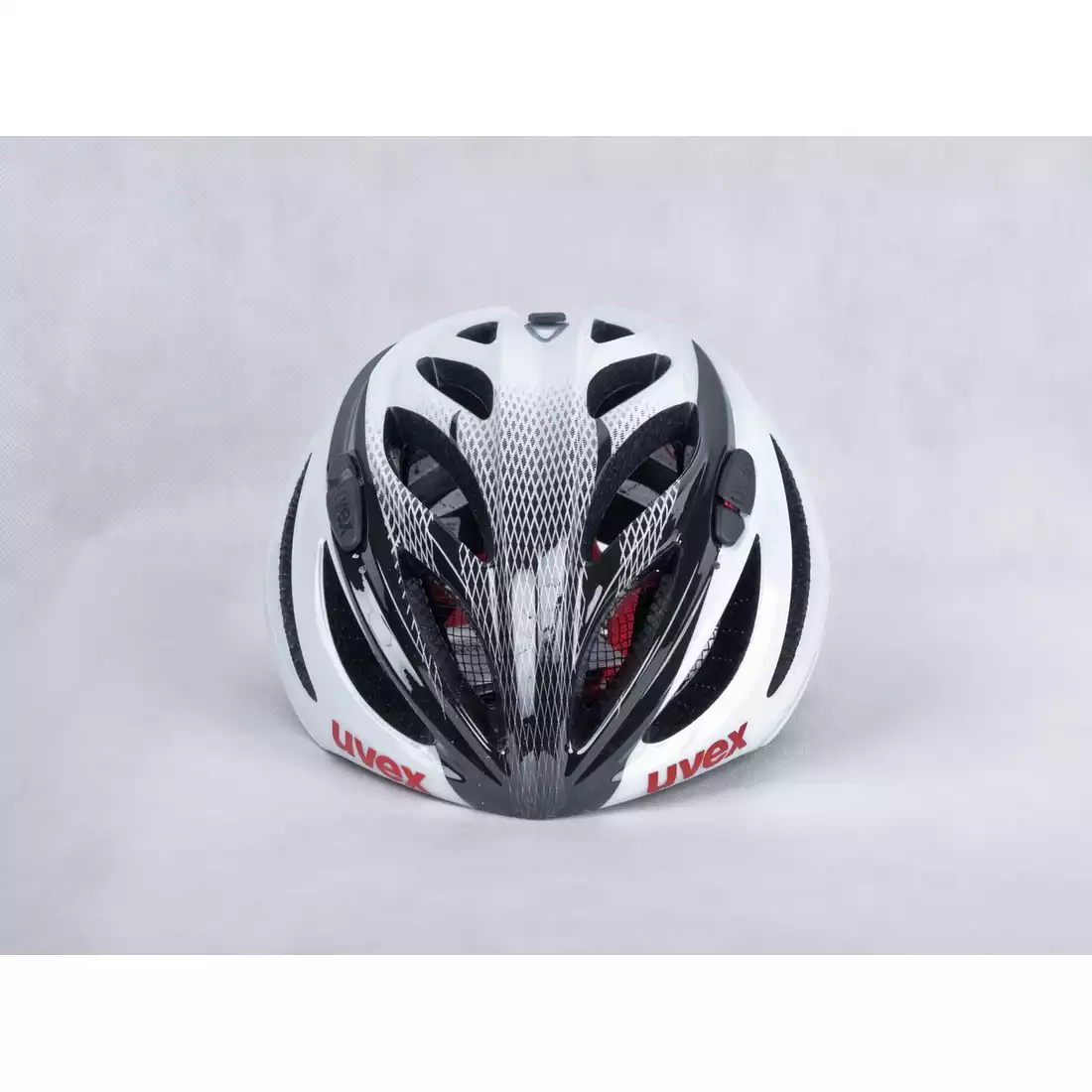 UVEX BOSS RACE kask rowerowy 41022908 biało-czarny