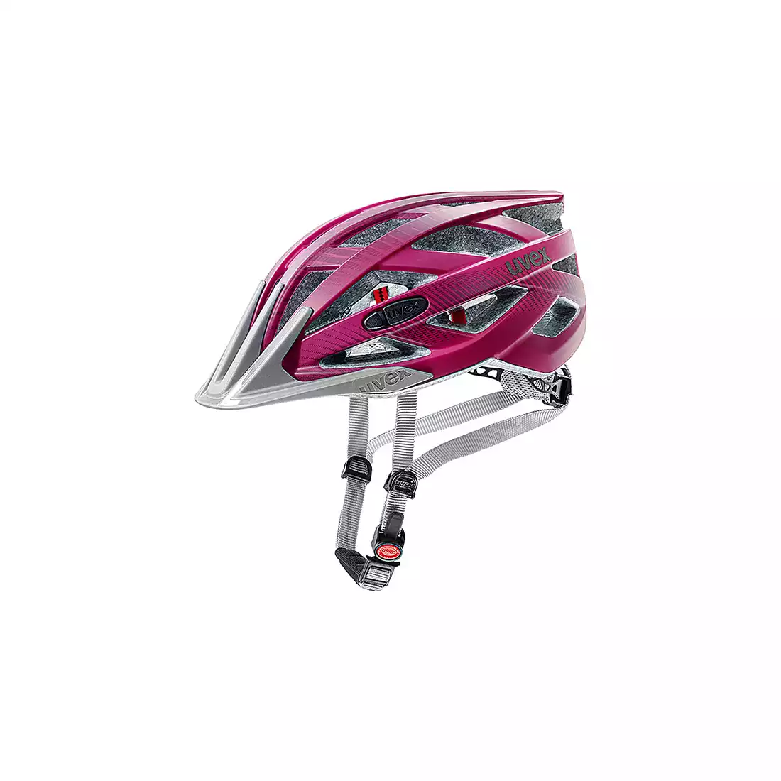 UVEX I-VO CC kask rowerowy 41042317 ciemno różowy