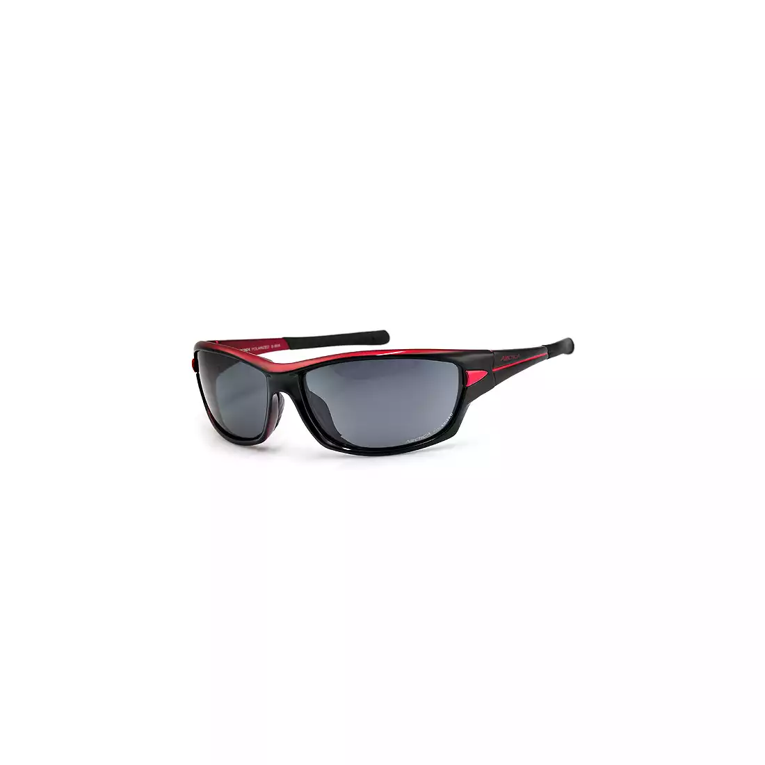 ARCTICA okulary sportowe S-90A - kolor: Czarno-czerwony