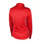CRIVIT 1001 - damska koszulka rowerowa - czerwono-czarna