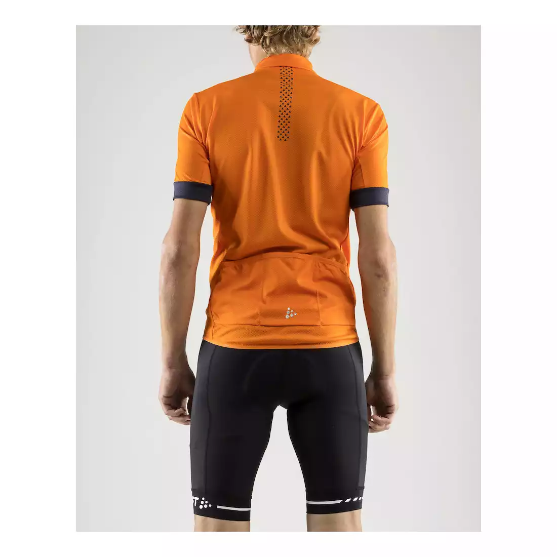 CRAFT RISE męska koszulka rowerowa pomarańczowa 1906097-575947