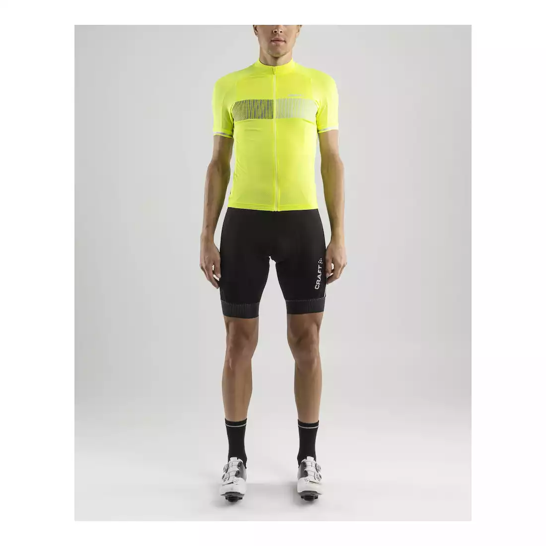 CRAFT Verve Glow męska koszulka rowerowa, fluor żółty, 1904995-2809