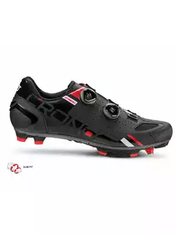 CRONO CX2 Nylon męskie buty rowerowe MTB, czarne