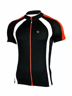 DEKO AIR X2 męska koszulka rowerowa, czarny-czerwony