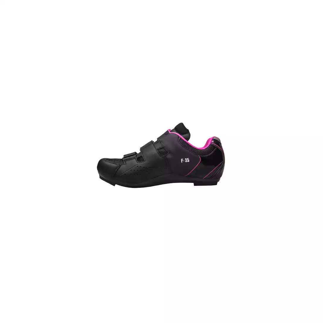 FLR F-35 damskie szosowe buty rowerowe, czarno-różowe