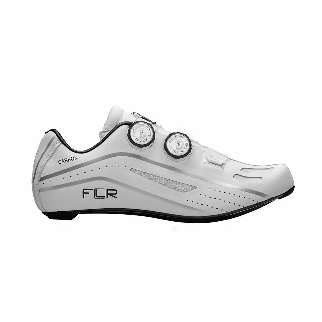 FLR F-XX szosowe buty rowerowe, full carbon, białe
