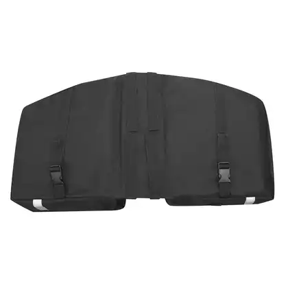 FORCE Sakwa na bagażnik podwójna 2x 10L czarna 