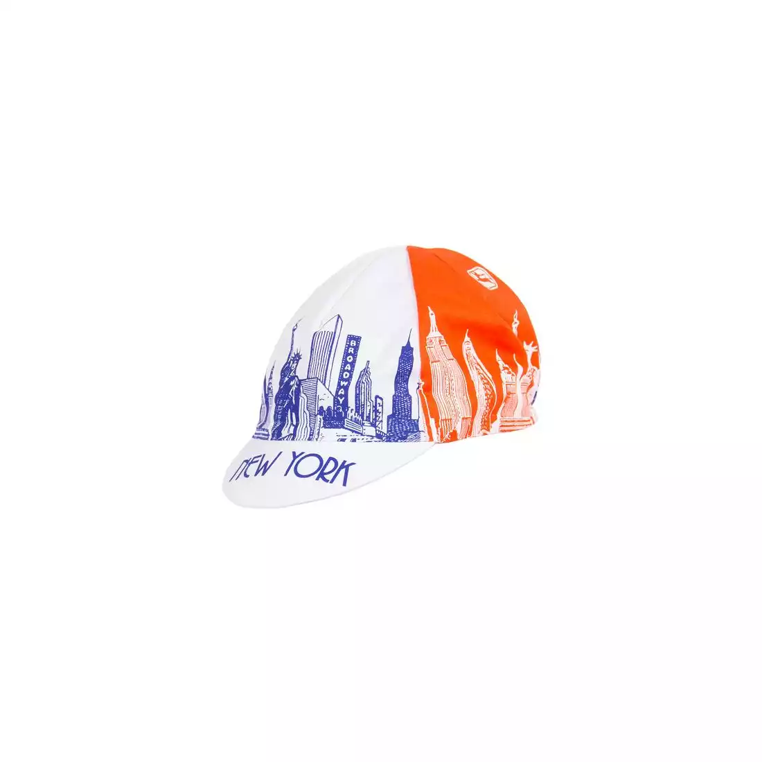 GIORDANA SS18 czapeczka kolarska - New York City Landmarks - Blue/Orange/White GI-S5-COCA-NYCL-BLOR one size
