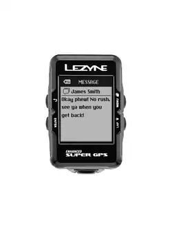 LEZYNE SUPER GPS HRSC Loaded, komputer rowerowy