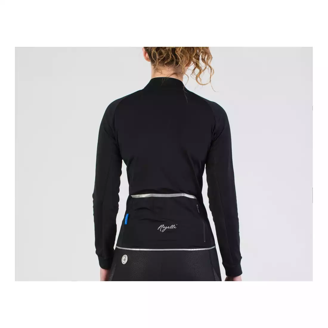 ROGELLI BENICE 2.0 ciepła damska bluza rowerowa, czarny