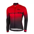 ROGELLI ISPIRATO bluza rowerowa, czarno-czerwona 001.403