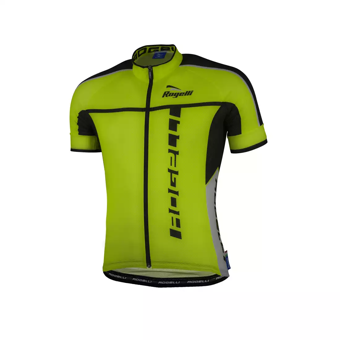 ROGELLI UMBRIA 2.0 męska koszulka rowerowa fluorowo-czarna