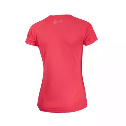 ROGELLI koszulka do biegania, fluor różowy, 801.251