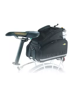 TOPEAK Torba rowerowa na bagażnik TRUNK BAG DXP STRAP (z bokami - mocowanie paski) T-TT9643B
