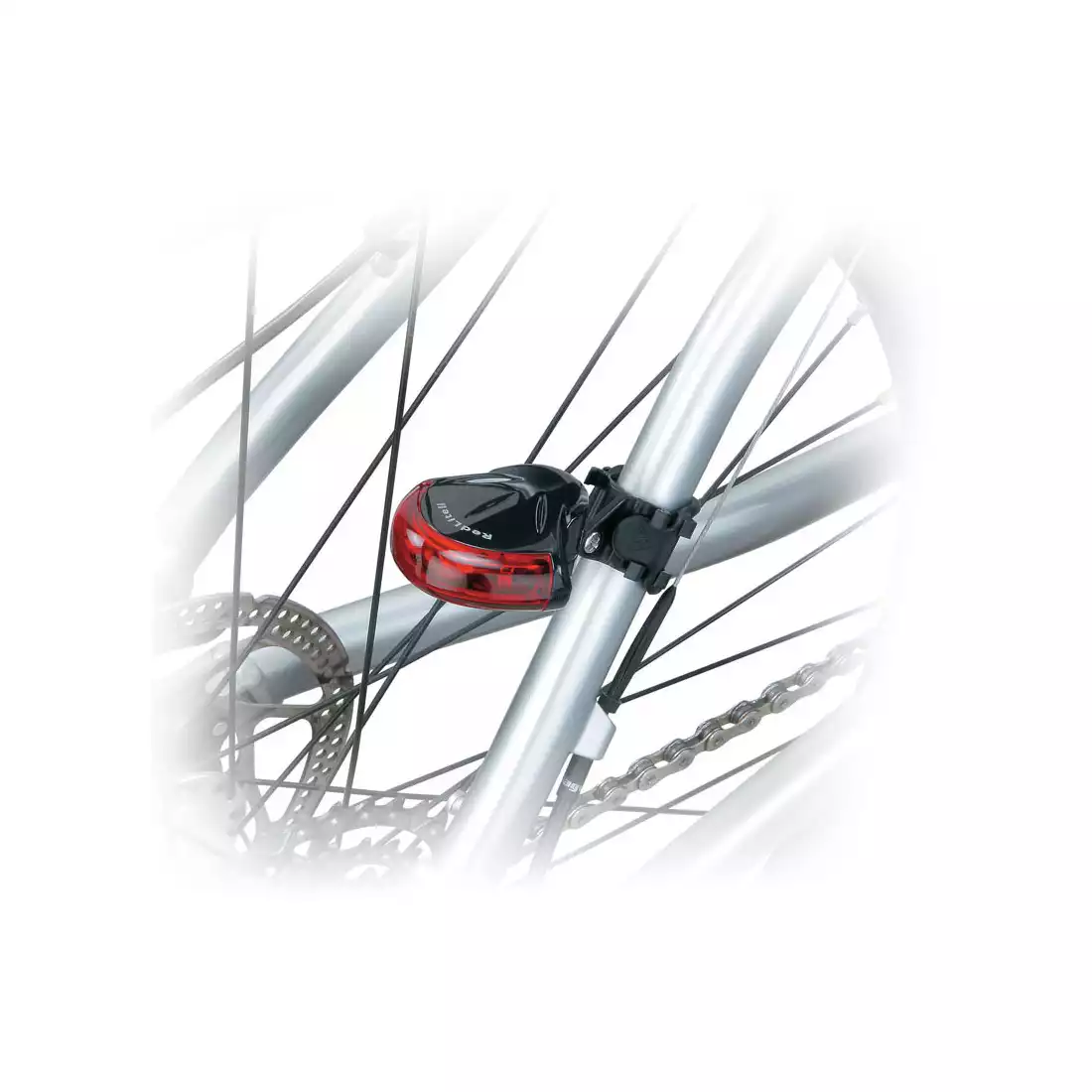 TOPEAK tylna lampka rowerowa REDLITE II czarna T-TMS035B