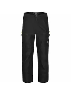WEATHER REPORT - ROLANDO -  męskie spodnie sportowe z odpinaną nogawką, czarne