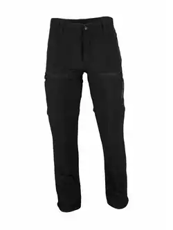 WEATHER REPORT - ROLANDO -  męskie spodnie sportowe z odpinaną nogawką, czarne