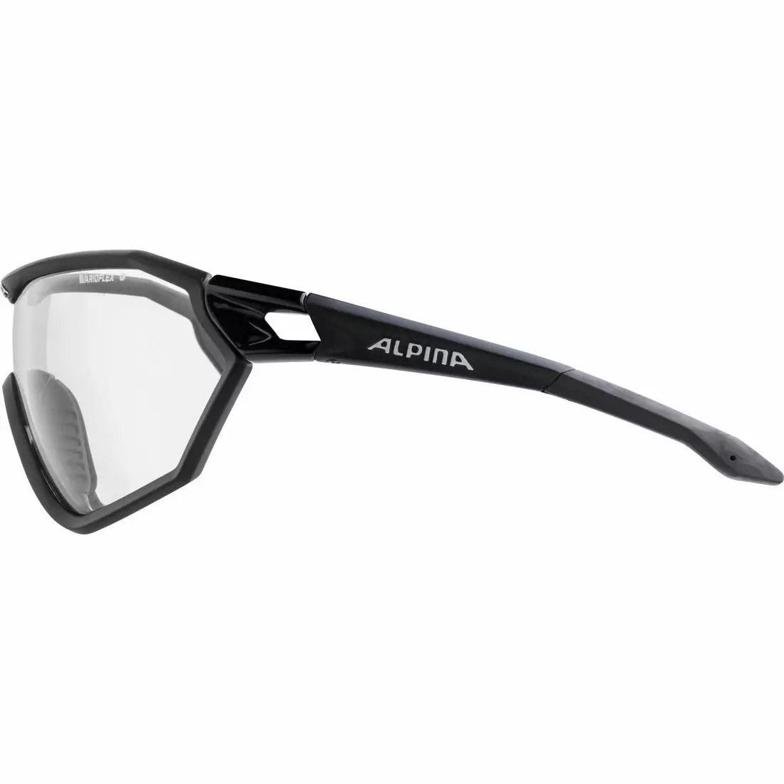 ALPINA S-WAY L VL+ okulary rowerowe kolor BLACK MATT szkło BLACK S1-3 FOGSTOP A8624131