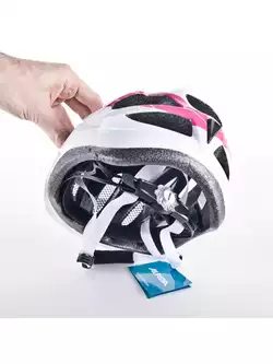 ALPINA kask rowerowy MTB17, biało-różowy