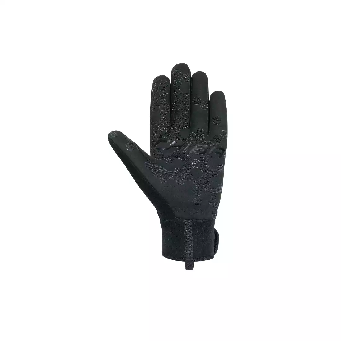 CHIBA CLASSIC zimowe rękawiczki rowerowe, czarne 31528