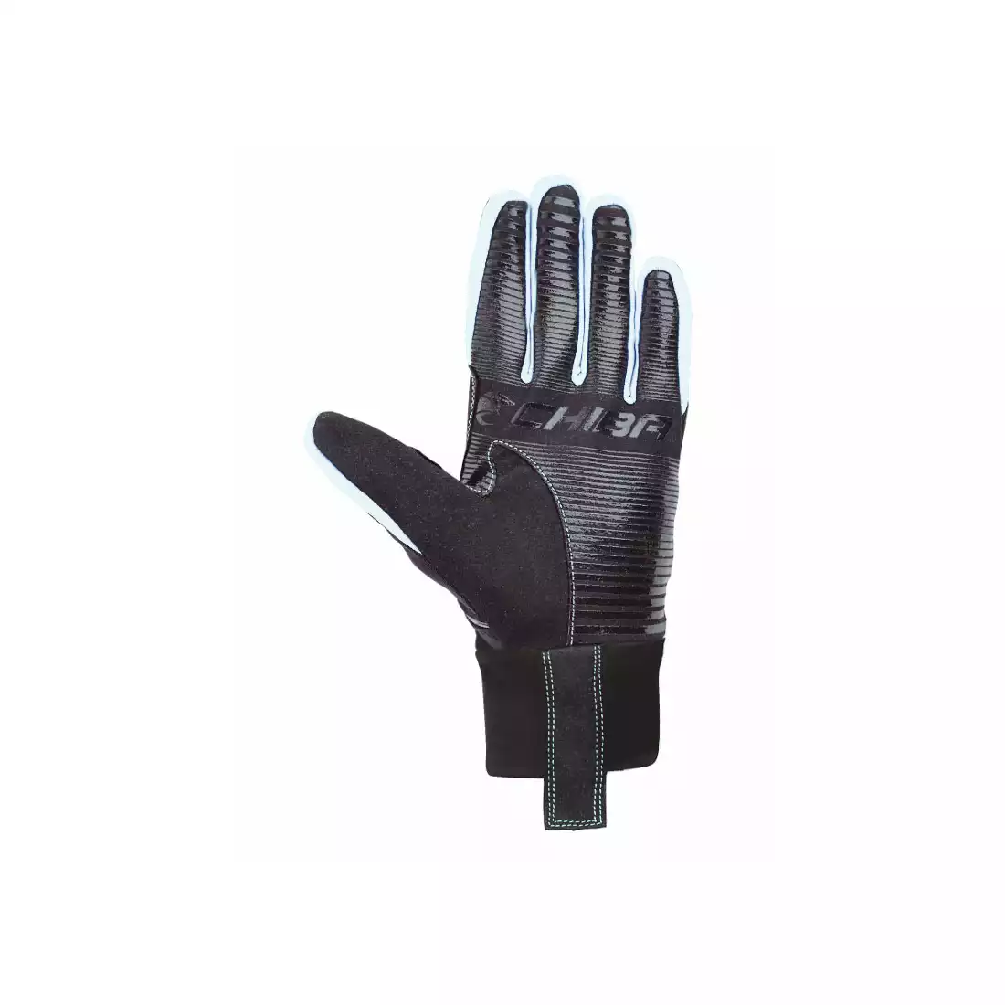 CHIBA CROSS WINDSTOPPER - rękawiczki zimowe, czarny-biały 31517