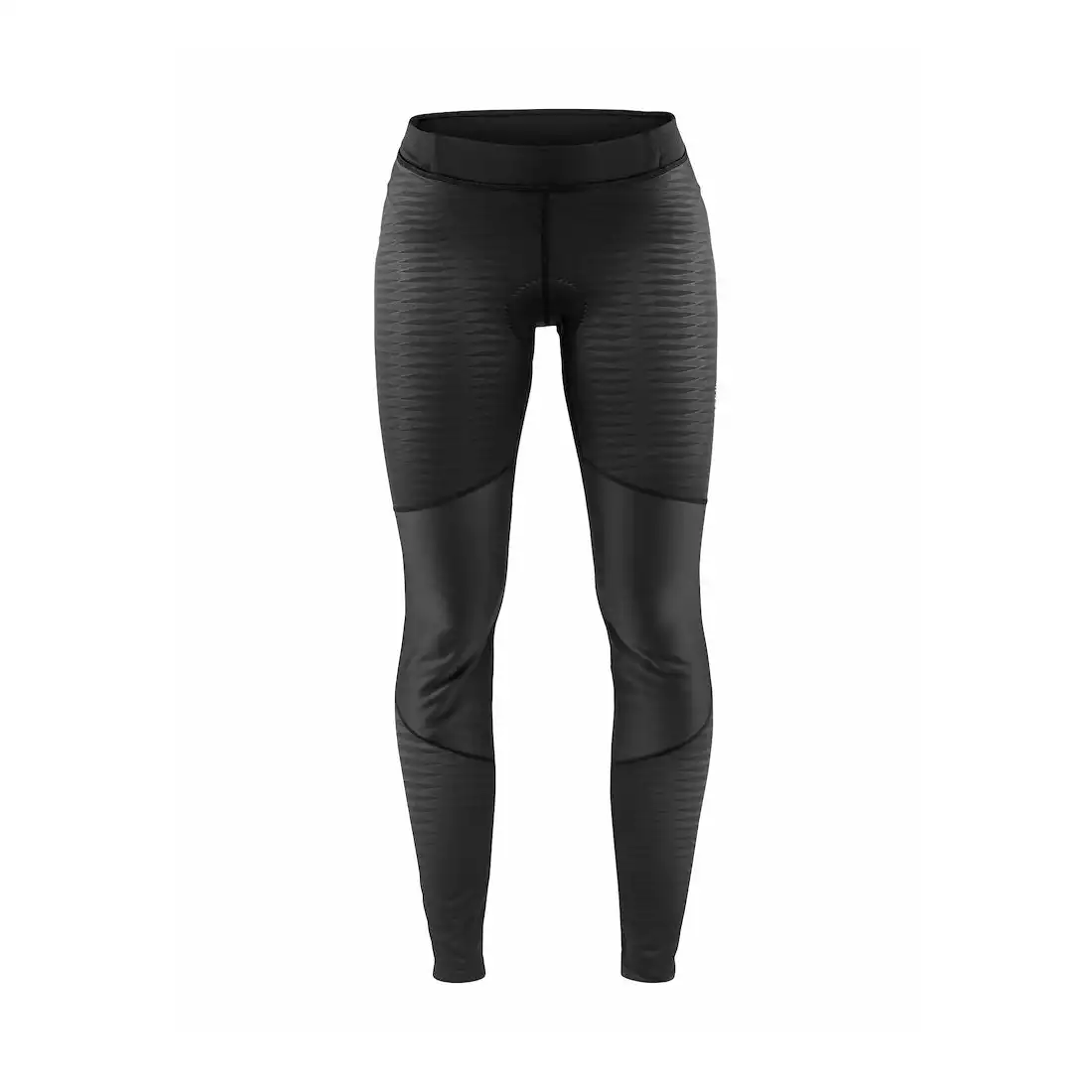 CRAFT BIKE IDEAL Wind damskie spodnie rowerowe, zimowe, czarne 1906549-999999
