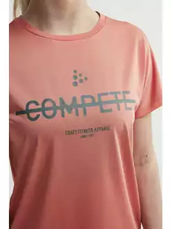 CRAFT EAZE MESH damska koszulka sportowa / do biegania koral 1907019-734000