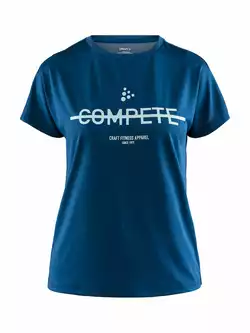 CRAFT EAZE MESH damska koszulka sportowa / do biegania niebieski 1907019-373000