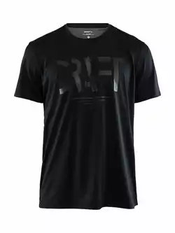 CRAFT EAZE MESH męska koszulka sportowa / do biegania czarny 1907018-999000