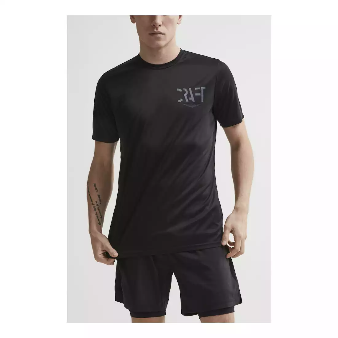 CRAFT EAZE męska koszulka sportowa czarna, 1906034