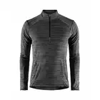 CRAFT GRID męska bluza sportowa, czarny melanż 1906648-998000