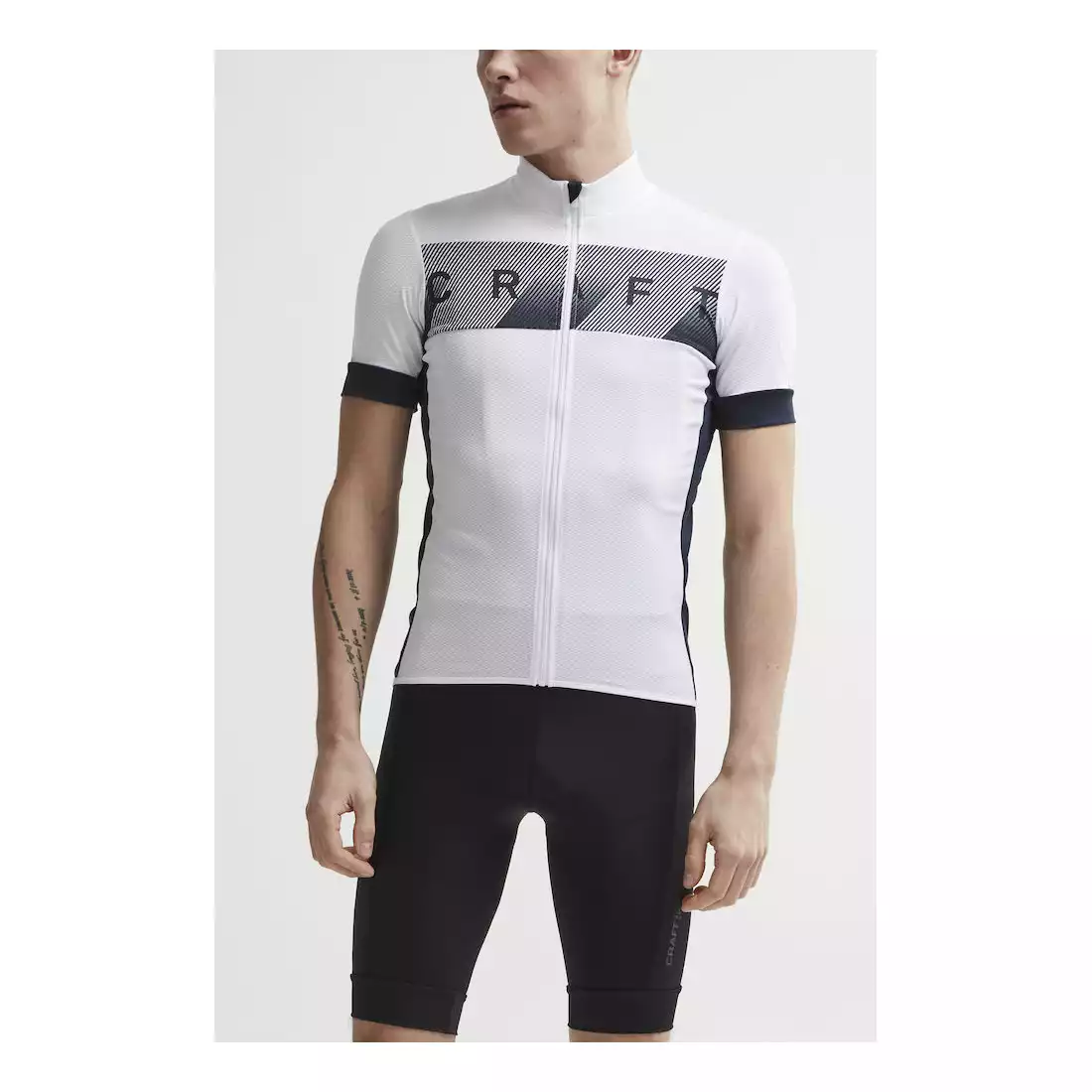 CRAFT REEL męska koszulka rowerowa, biała 1906096-900396