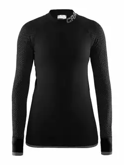 CRAFT WARM INTENSITY bielizna damska koszulka czarna, 1905347-999985